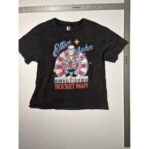 Elton John “Rocket Man” Women’s T Shirt Size Medium